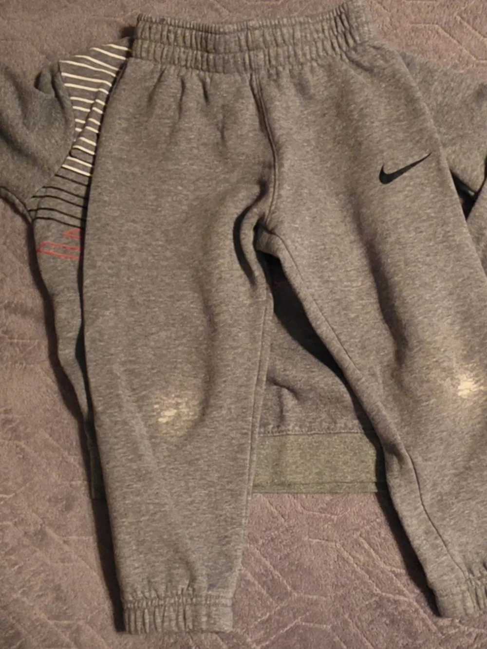 Nike Boys' Sweatshirt & Jogger Set - Gray, Navy, Brown